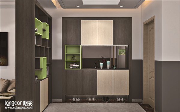 重庆朗彩木门丨原来家里的这些柜子可以这么美！