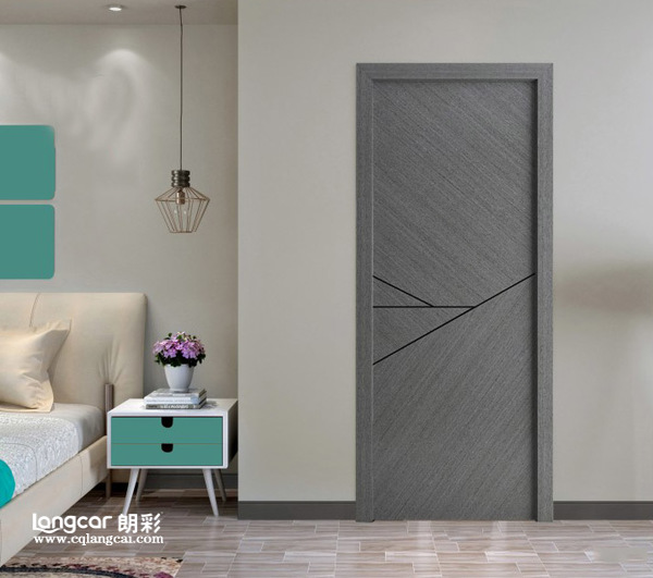 重庆朗彩木门丨高级灰，凸显空间品质气息