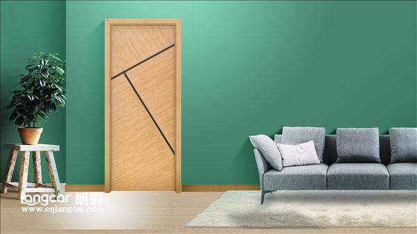 重庆朗彩木门：木门产品展示1